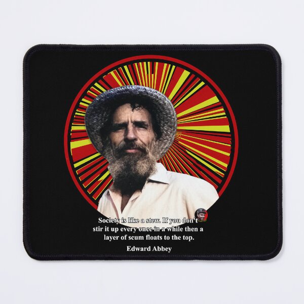 Item preview,  Edward Abbey #2 designed and sold by Gwyllm-Llwydd.