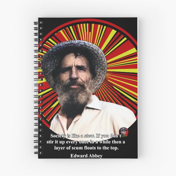 Item preview,  Edward Abbey #2 designed and sold by Gwyllm-Llwydd.