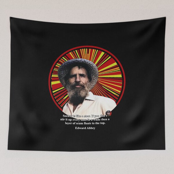 Item preview,  Edward Abbey #2 designed and sold by Gwyllm-Llwydd.