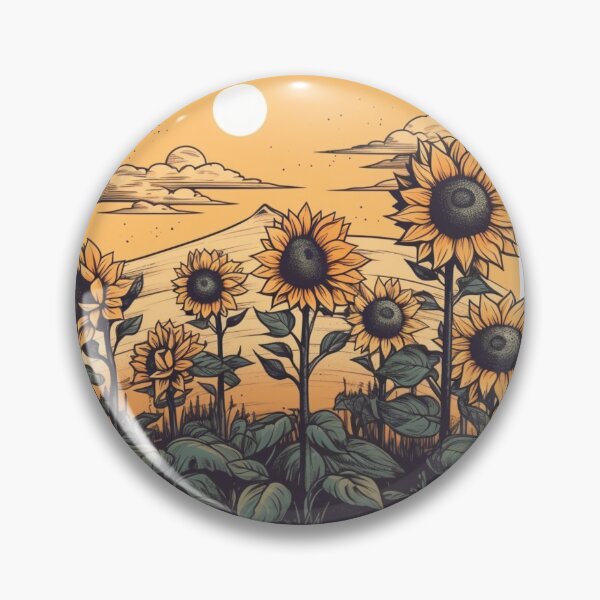 Item preview, Sunflower graphic design designed and sold by HandCraftedArt.