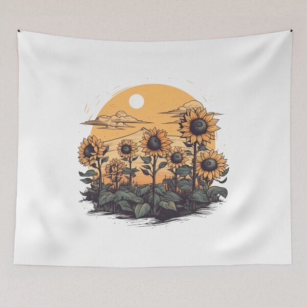 Item preview, Sunflower graphic design designed and sold by HandCraftedArt.