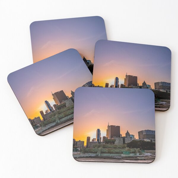 Item preview, Buckingham Fountain sunset designed and sold by morethanaslice.