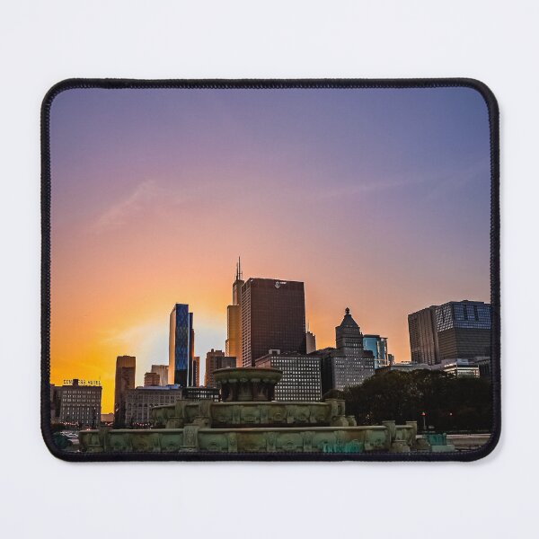 Item preview, Buckingham Fountain sunset designed and sold by morethanaslice.