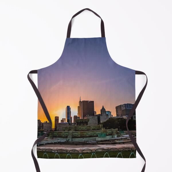 Item preview, Buckingham Fountain sunset designed and sold by morethanaslice.