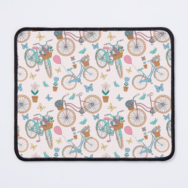 Item preview, Whimsical Bicycle Ride Pastel Colors designed and sold by Ale's Art.