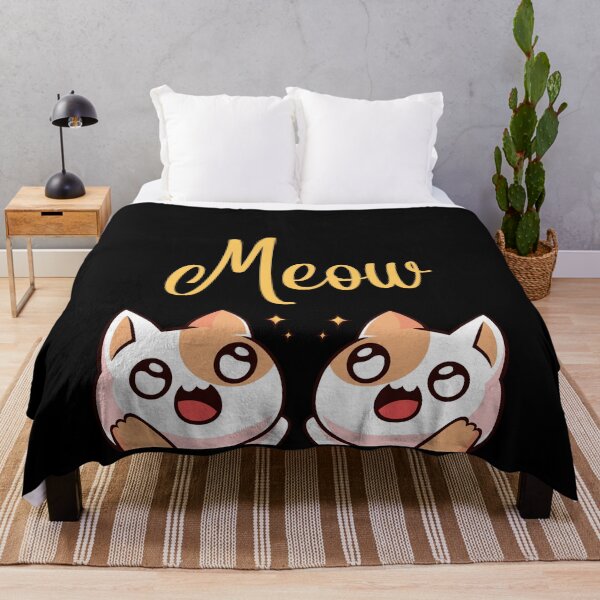 Aperçu de l'œuvre Cute Cat Meow - Amoureux des chats - "Meow...Meow..." créée et vendue par DzynLand.