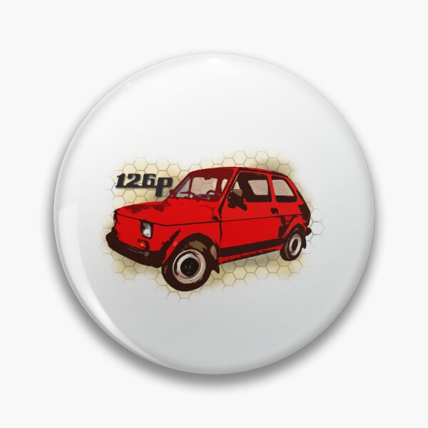 Item preview, Polish Old Car Fiat 126p designed and sold by raccoon-shop.