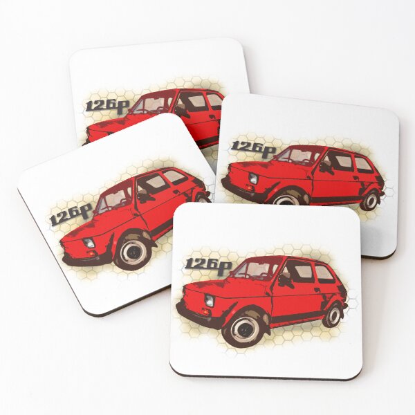 Item preview, Polish Old Car Fiat 126p designed and sold by raccoon-shop.