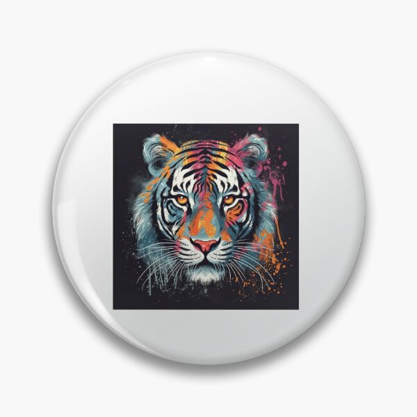 Artikelvorschau, Tiger entworfen und verkauft von Rosaliartbook.