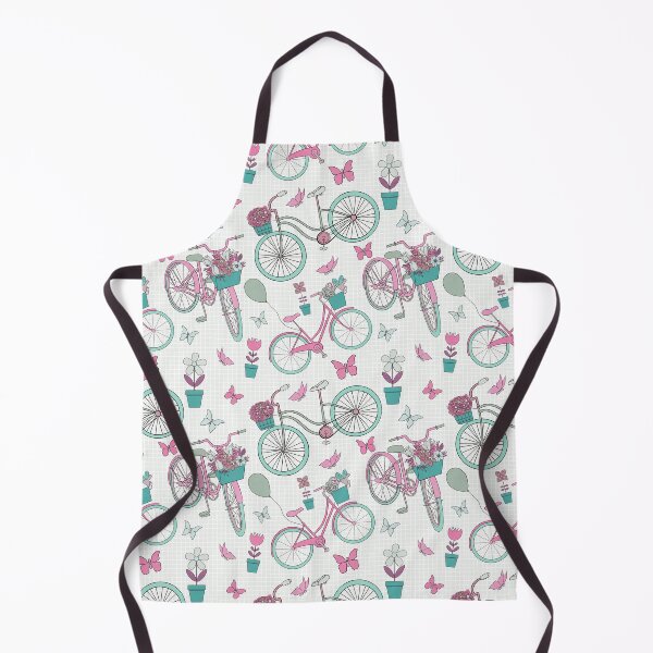 Item preview, Whimsical Bicycle Ride Pimk Green designed and sold by Ale's Art.