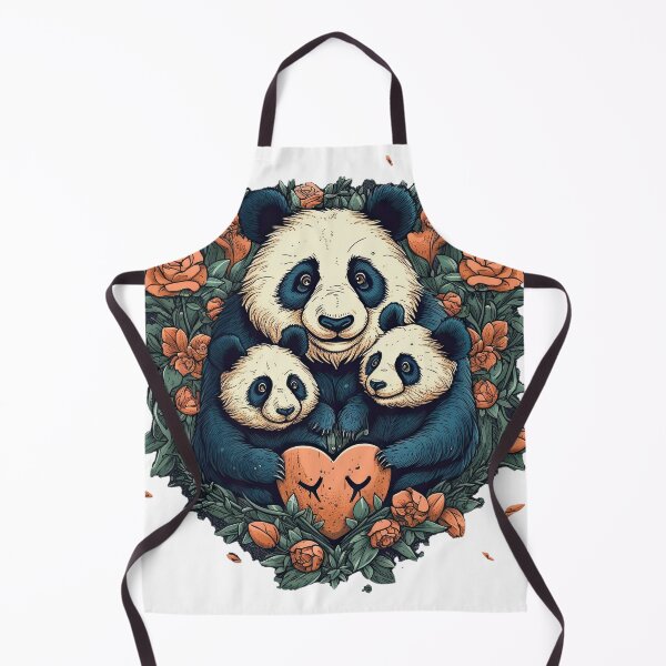 Item preview, Mama Panda Bear And Cubs designed and sold by Diego Re.