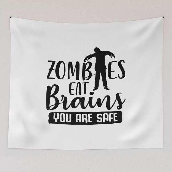 Item preview, Los zombis comen cerebros designed and sold by ORTHODX.