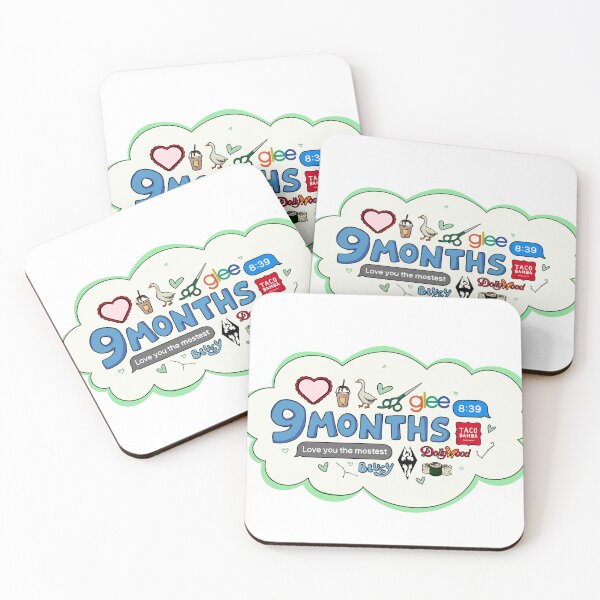 Item preview, JJ 9 Months Sticker designed and sold by bi-catastrophe.