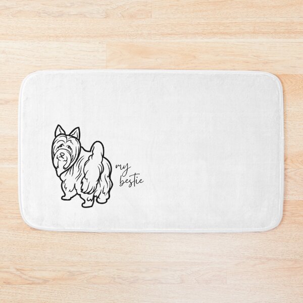 Item preview, My Bestie Silky Terrier Dog Drawing designed and sold by CarleLS.