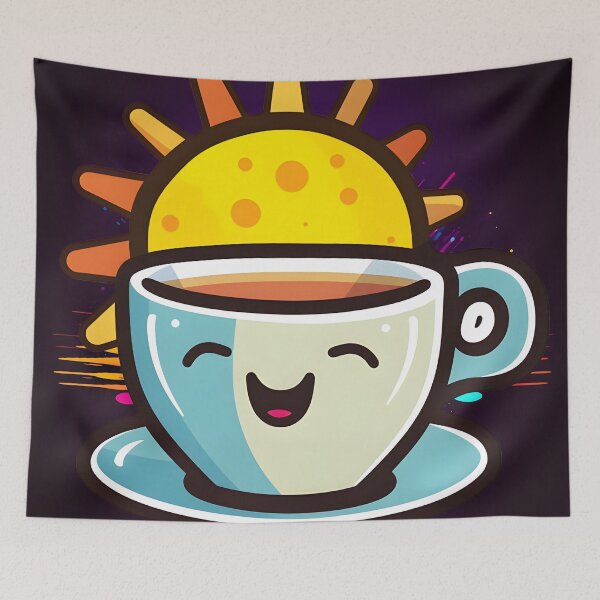 Item preview, Happy Coffee BKG designed and sold by PyramidSchmear.