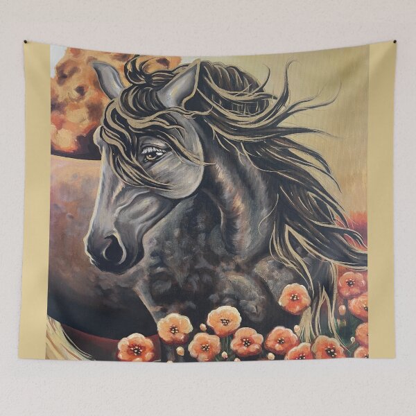 Item preview, Golden Horse Painting designed and sold by Lady-Lilac.