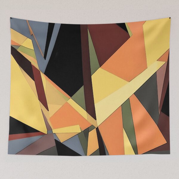 Item preview, A Vibrant Mix of Colors and Shapes designed and sold by The Bubble 1307.