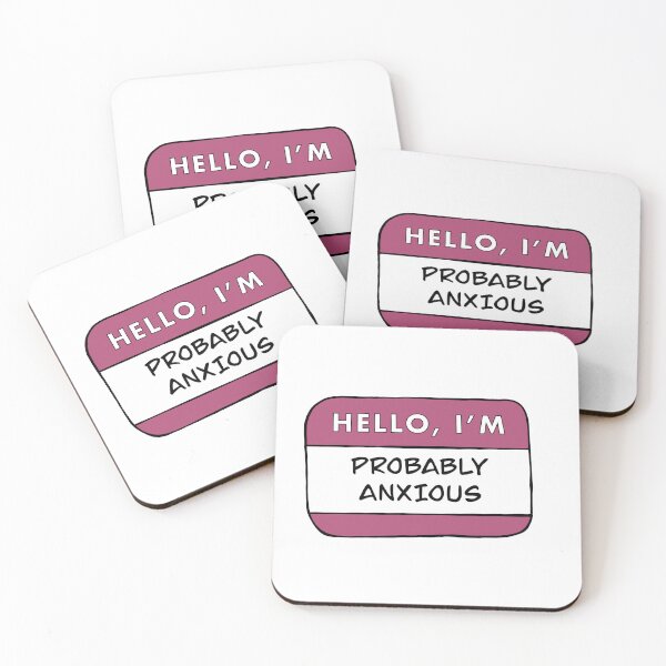 Item preview, Hello, I'm Probably Anxious designed and sold by TheRedKnotShop.