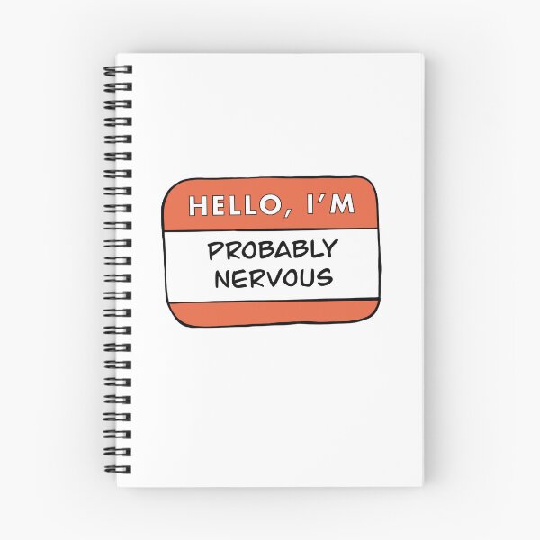 Item preview, Hello, I'm Probably Nervous designed and sold by TheRedKnotShop.