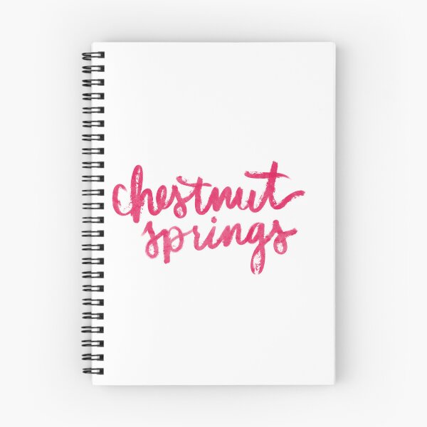 Item preview, Chestnut Springs location sticker - Pink designed and sold by Lexx Hoggard.