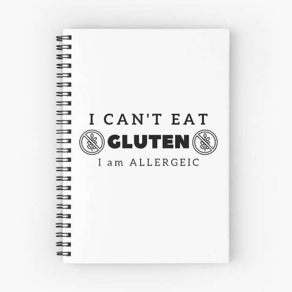 Item preview, I can't eat gluten. I am allergic. designed and sold by Creativity Zone.
