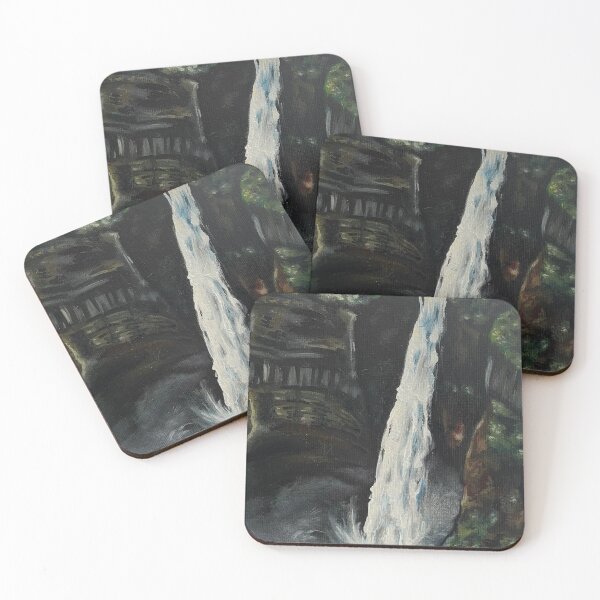 Item preview, Waterfall Oil Painting designed and sold by Lady-Lilac.