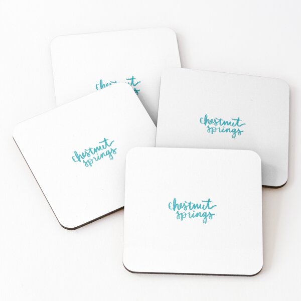 Item preview, Chestnut Springs location sticker - Blue designed and sold by Lexx Hoggard.