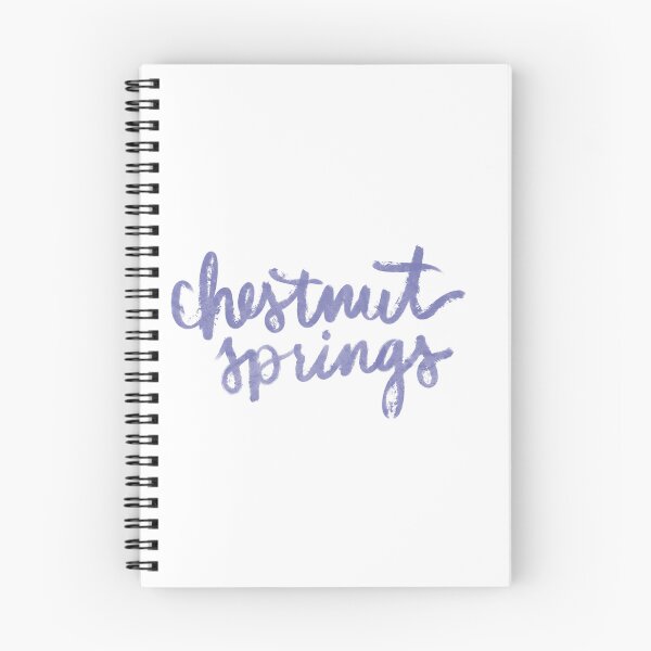 Item preview, Chestnut Springs location sticker - Purple designed and sold by Lexx Hoggard.