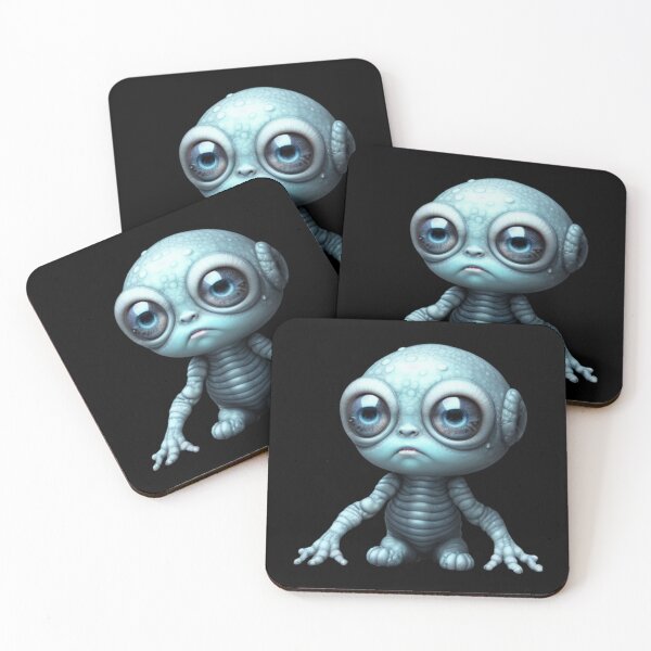 Item preview, Cool Cute Wild Space Alien Baby designed and sold by Dioscuri Digital.