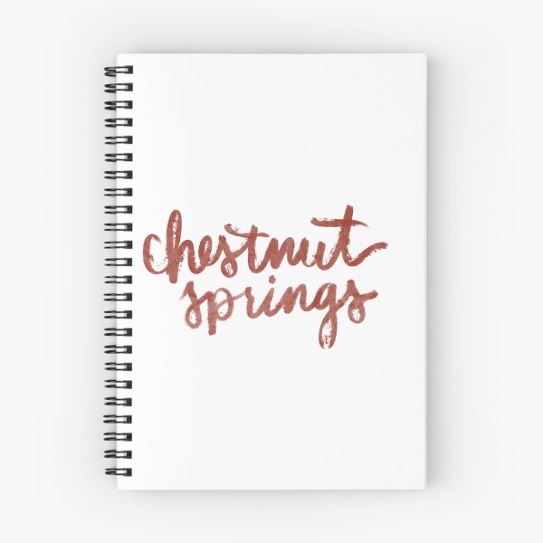 Item preview, Chestnut Springs location sticker - Red designed and sold by Lexx Hoggard.