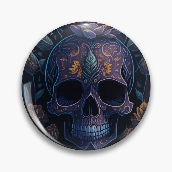 Item preview, Dia de los Muertos" Sugar Skull Art - Celebrating Life and Death designed and sold by Diegos-.
