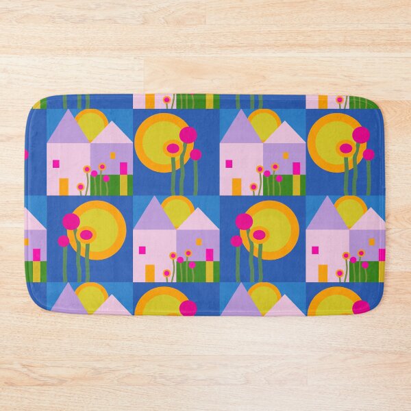 Item preview, It’s a Good Day for a Good Day / bright multi-color designed and sold by Karen Anne Isaksen Glick.