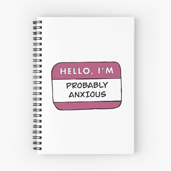 Item preview, Hello, I'm Probably Anxious designed and sold by TheRedKnotShop.