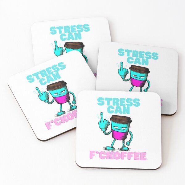 Item preview, Stress can F*ckoffee designed and sold by caffeinekind.