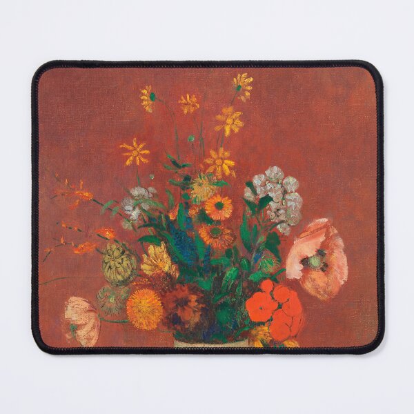 Item preview, Bouquet in a Chinese Vase - Odilon Redon - HD Digitally Enhanced designed and sold by onepony.
