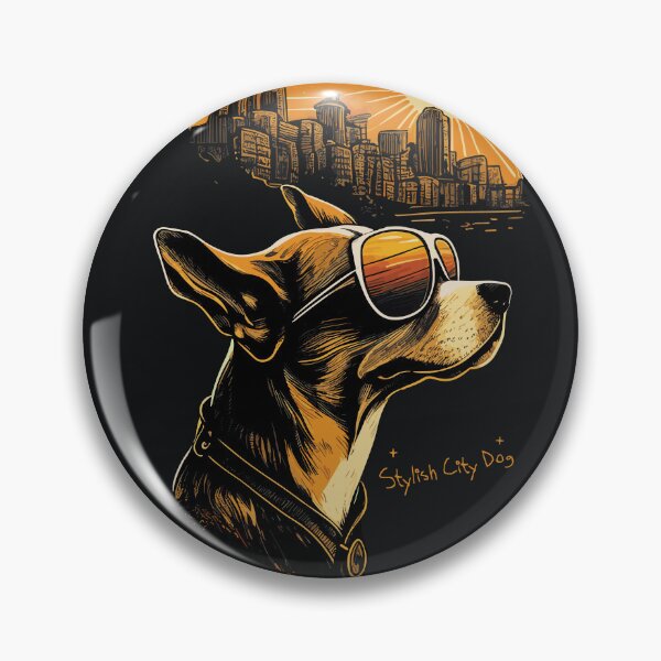 Item preview, CITY DOG (4) - Stylish City Dog designed and sold by atzek.