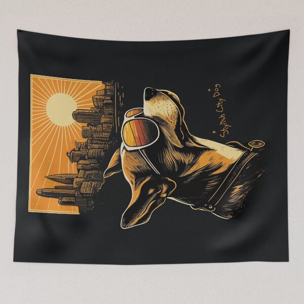 Item preview, CITY DOG (4) - Stylish City Dog designed and sold by atzek.