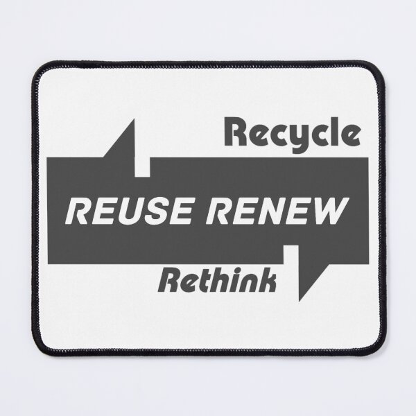 Item preview, Recycle Reuse Renew Rethink  designed and sold by UNIX-G.
