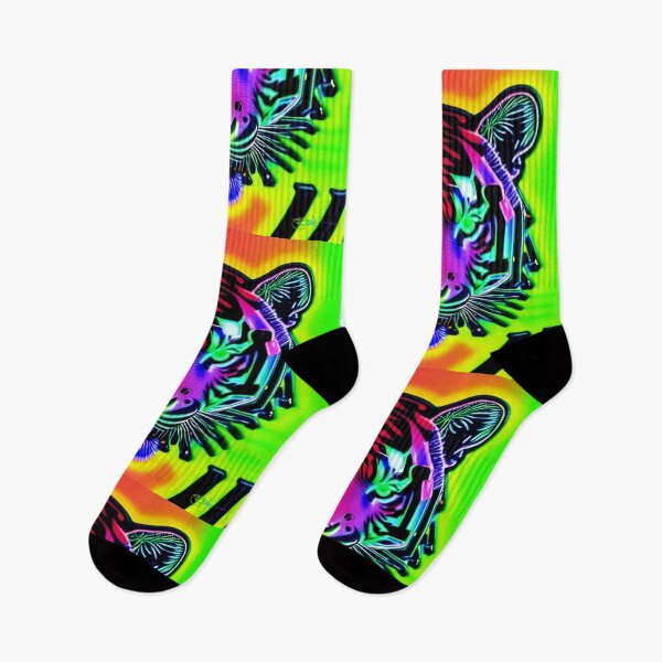 Item preview, Trippy Psychedelic Neon Tigers 5 designed and sold by Benito Del Ray.