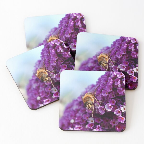 Item preview, Hoverfly in buddleia designed and sold by GreyFeatherPhot.