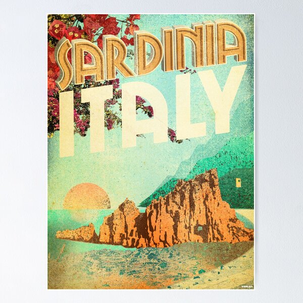 Item preview, Sardinia Italy  designed and sold by WiseLikeStudios.