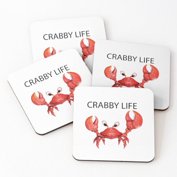 Item preview, Crabby Life Funny designed and sold by Gravedrinker.