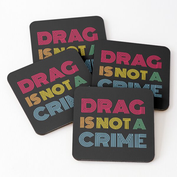 Item preview, Drag is not a crime designed and sold by PeachPaisleyPro.