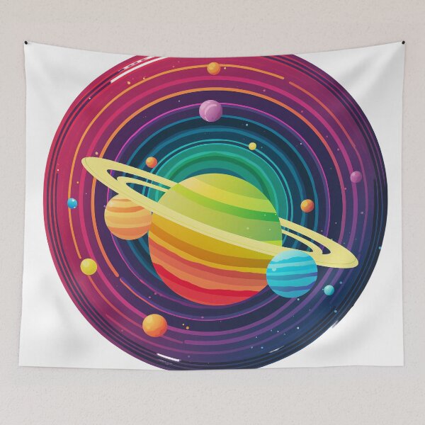 Item preview, Rainbow Solar System designed and sold by tnewman912.