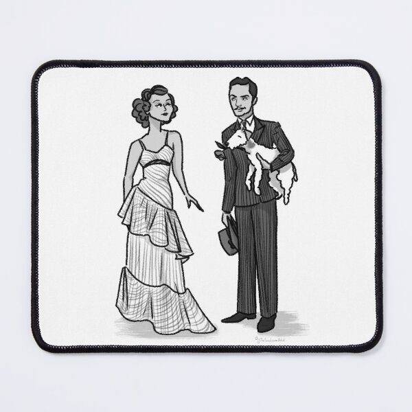 Item preview, Nick and Nora and Asta from The Thin Man designed and sold by Susannah N..