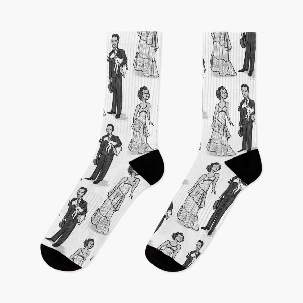 Item preview, Nick and Nora and Asta from The Thin Man designed and sold by Susannah N..