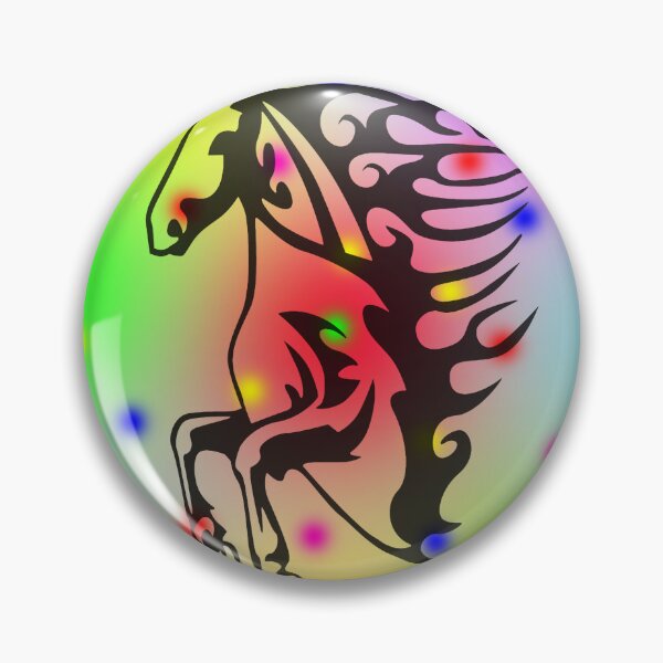 Item preview, Horse of Magical Colors designed and sold by LeytonKit.