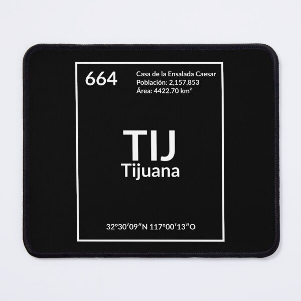 Item preview, TIJ - Tijuana - Mexico (White) designed and sold by Mundus Design.
