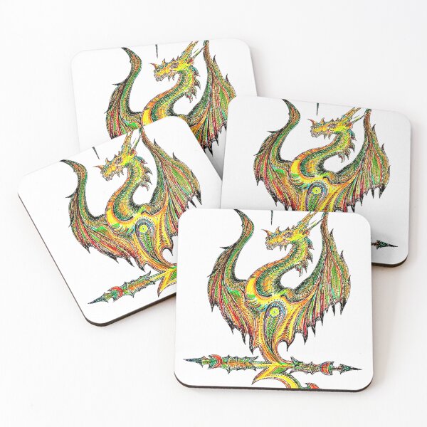 Item preview, The dragon of change  designed and sold by Doodle Mind Journeys.