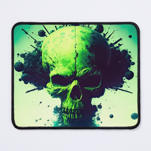 Item preview, Nuclear Skull Explosion - Pale Green designed and sold by Space-Yeti.